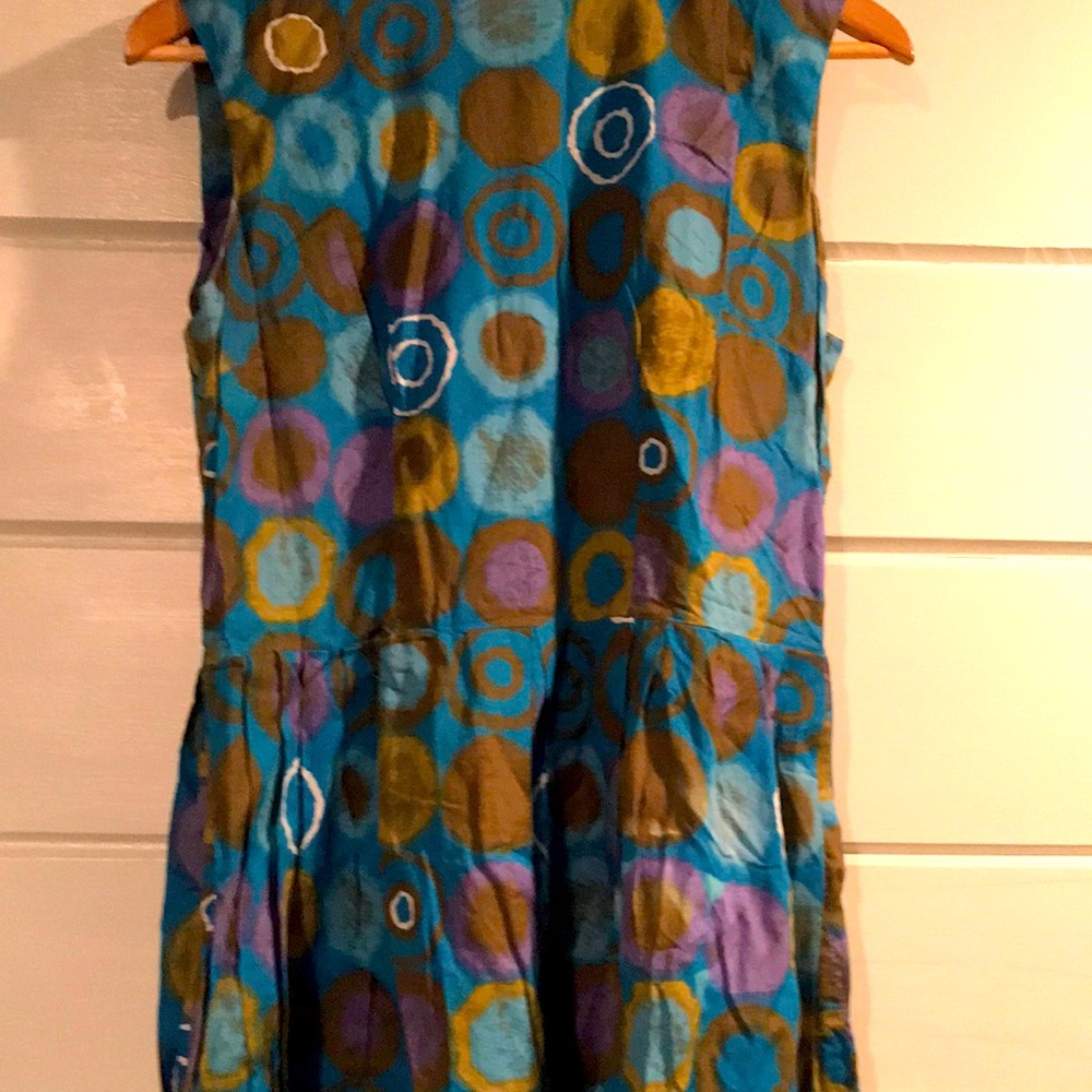 Retro cotton dress